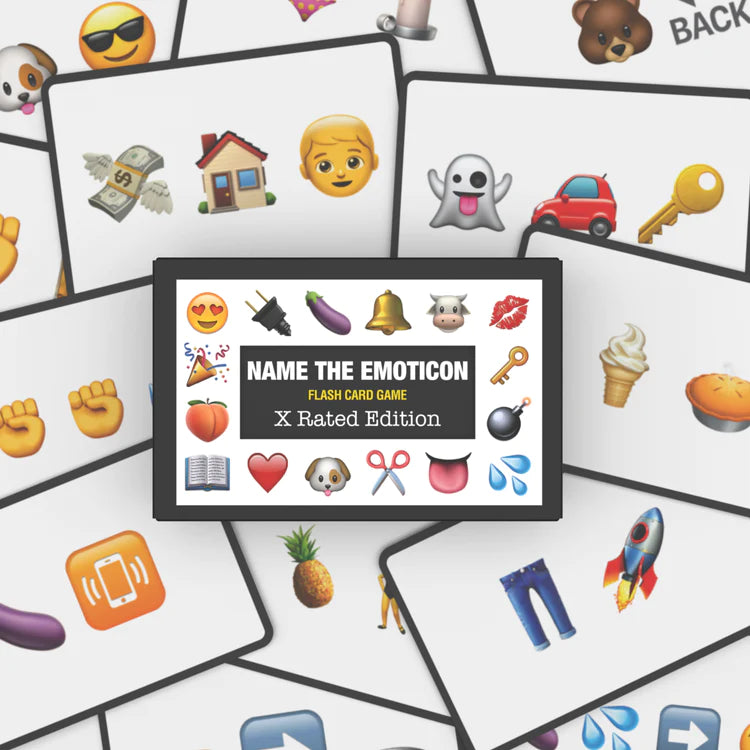 Games - Name The Emoticon Card Game [X-Rated] Bubblegum Stuff