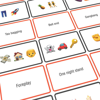 Games - Name The Emoticon Card Game [X-Rated] Bubblegum Stuff