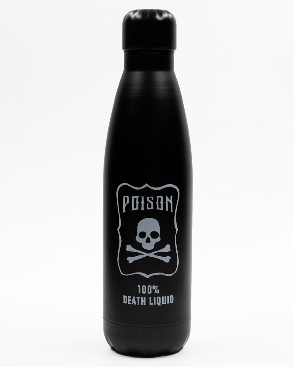 Poison Death Liquid Water Bottle Wake 'n' Bake