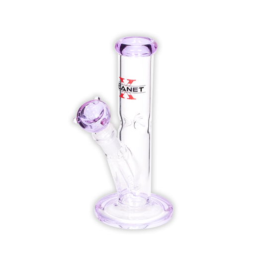 Apollo Baby Glass Bong - Amethyst Planet X
