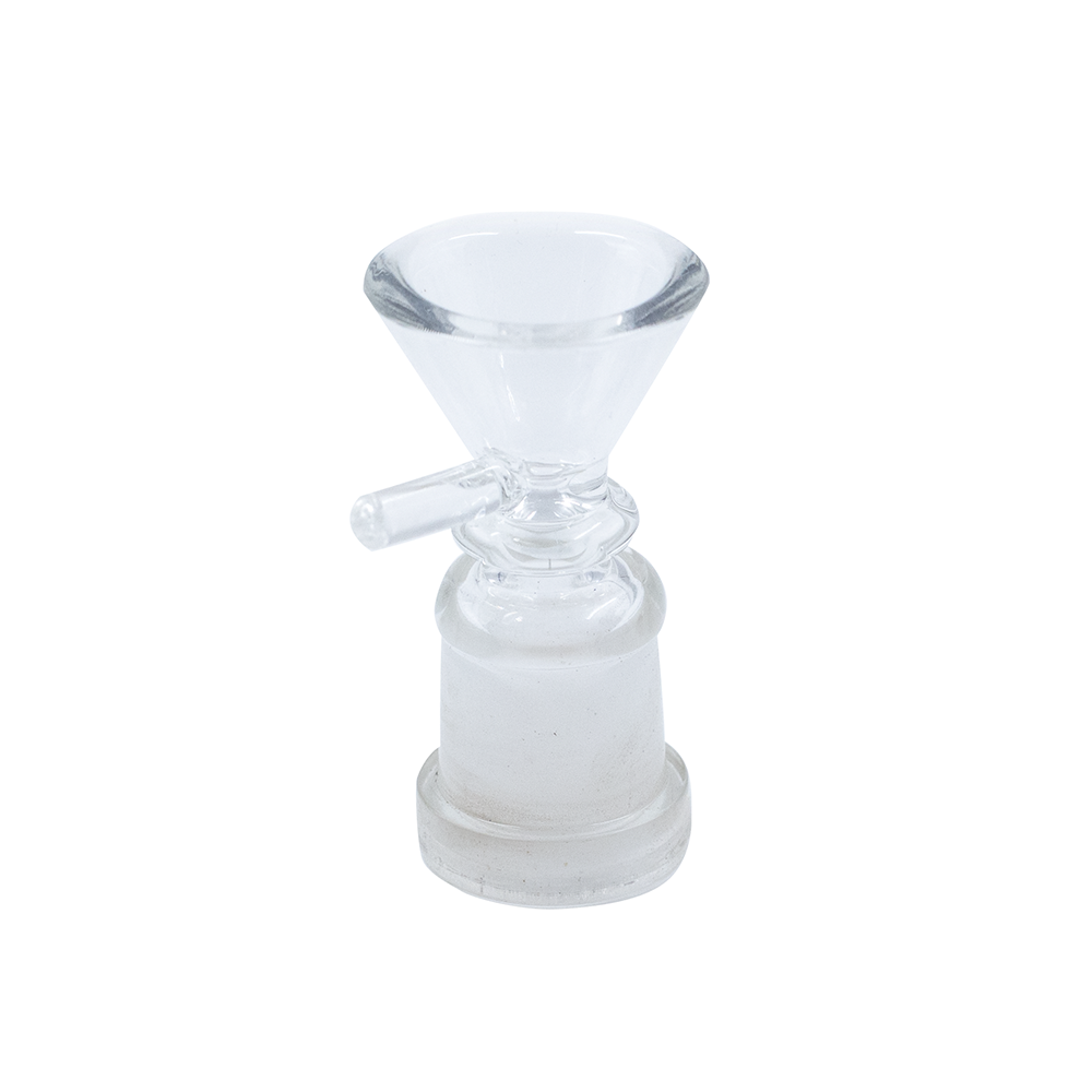 GLASS FUNNEL CONE - FEMALE CONNECTION 18mm (GRAVITY PIPE SPARE) Waterfall