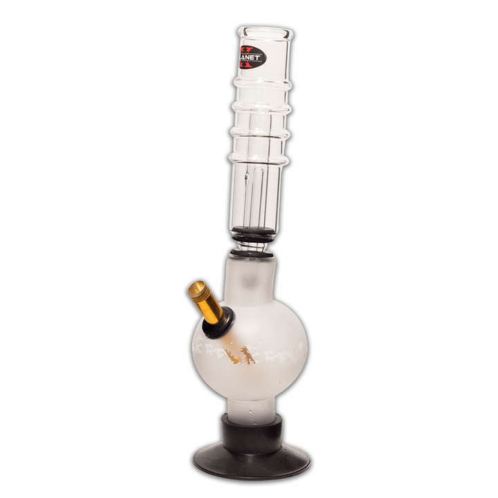 Tar Catcher Glass Bong - Dragon (Frosted) Planet X