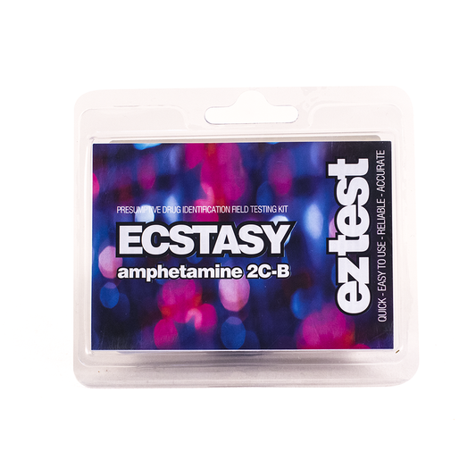 EZ Test Ecstasy Test Kit - MDMA / Methamphetamine / Molly EZTEST