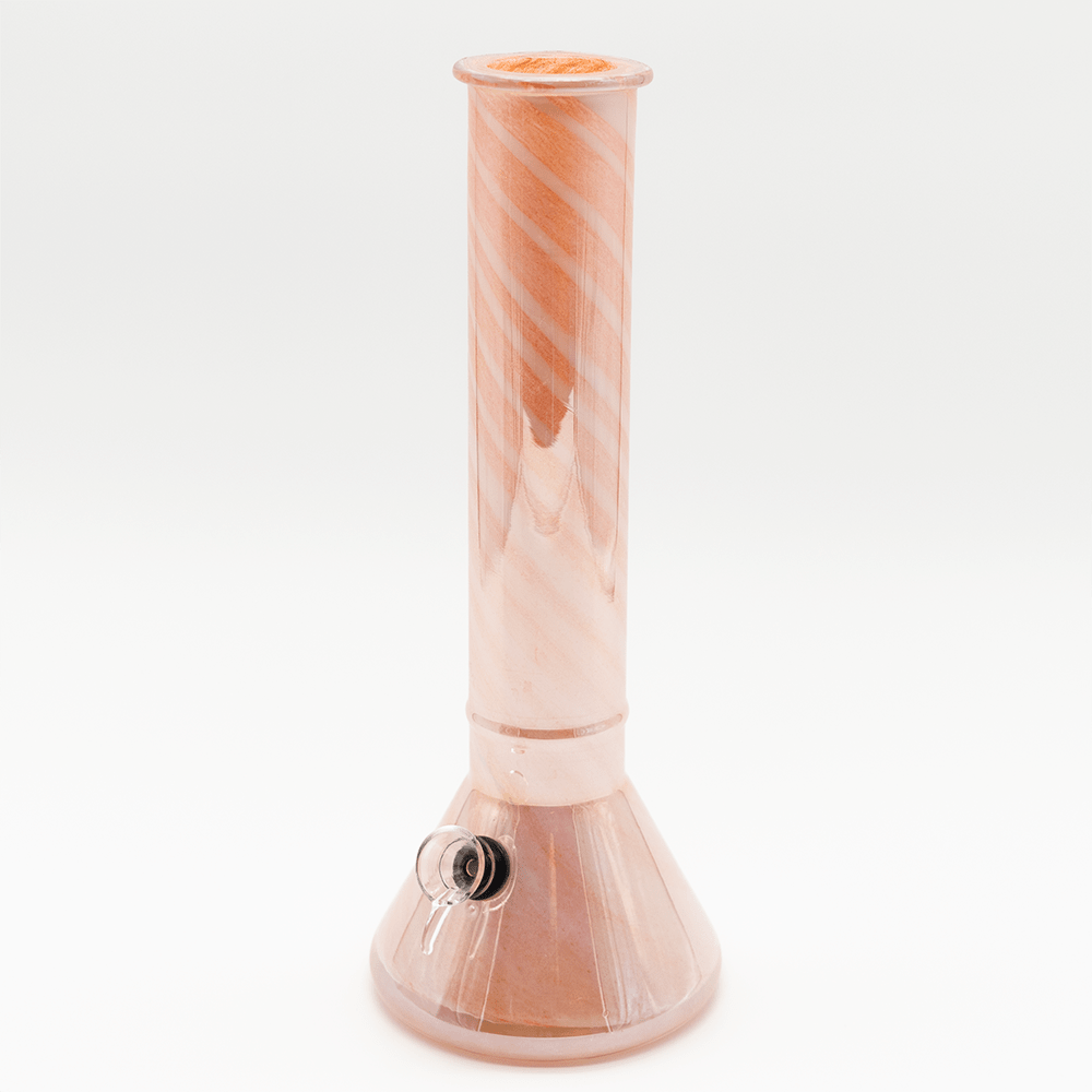 Aurora Glass Bong - Opal Pink Planet X