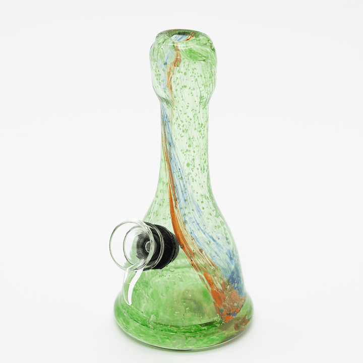 Luminance Mini Glass Bong - Green Planet X