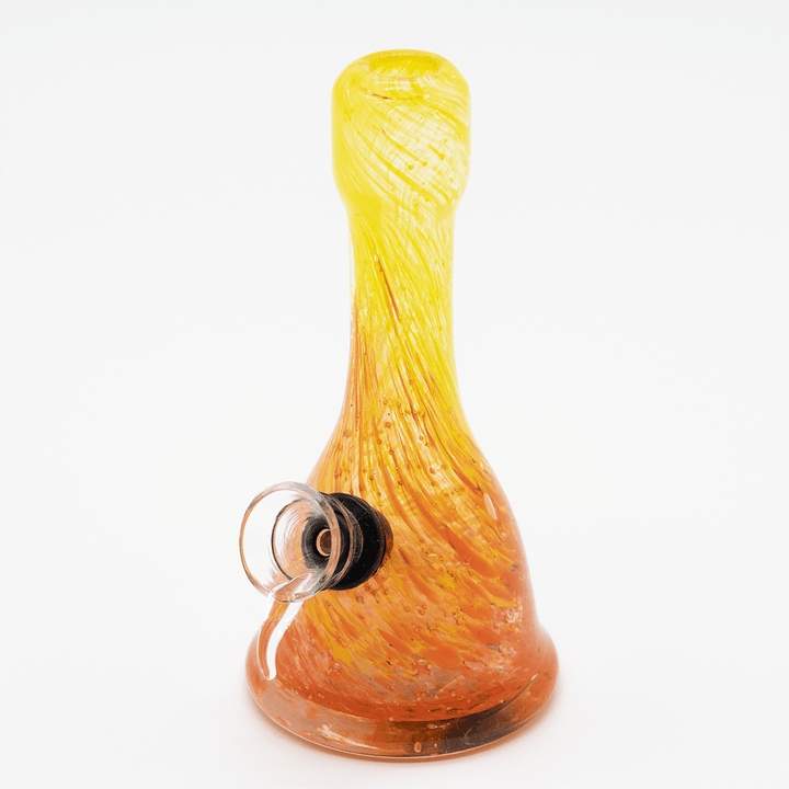 Luminance Mini Glass Bong - Orange Planet X