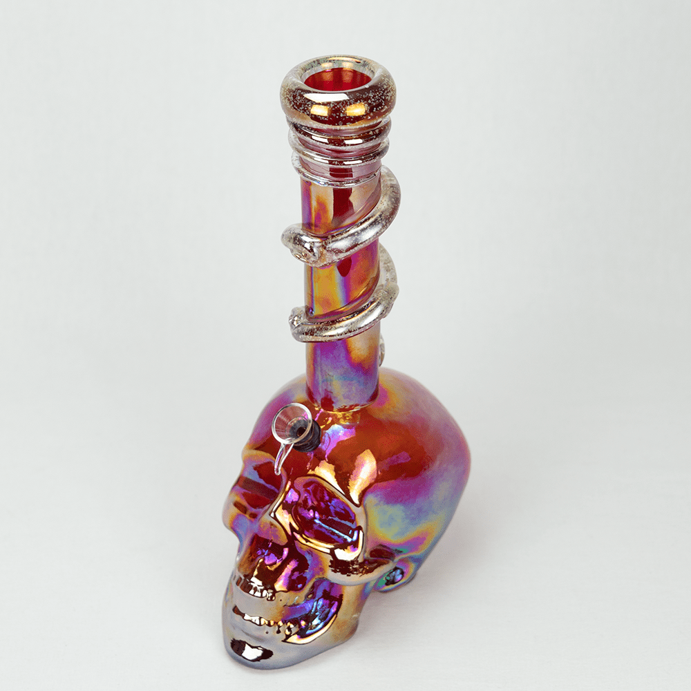 Death Skull Bong - Slick Red Planet X