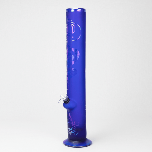 Skull Island Glass Bong - Blue Planet X