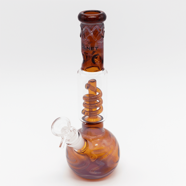 Sand Drift Glass Bong - Amber Planet X