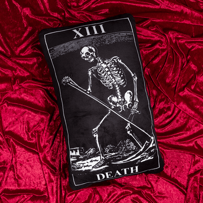 PILLOW - TAROT DEATH RECTANGLE 60cmH WAKE N BAKE Wake 'n' Bake