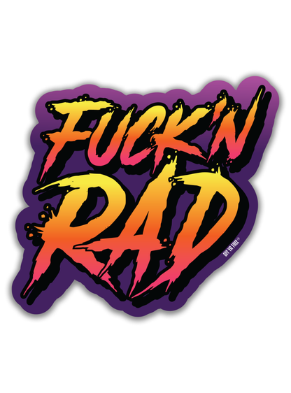 STICKER - FKN RAD OYT Off Ya Tree