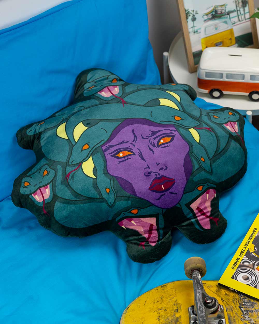 PILLOW - MEDUSA 60cm WAKE N BAKE Wake 'n' Bake